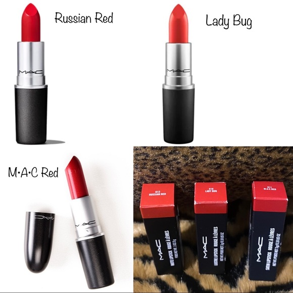 👄M•A•C 💄Reds Exclusive💄Set package👄 - Picture 3 of 6